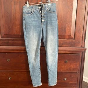Banana Republic Premium Denim High Rise Skinny Jean- size 27P. Great condition.
